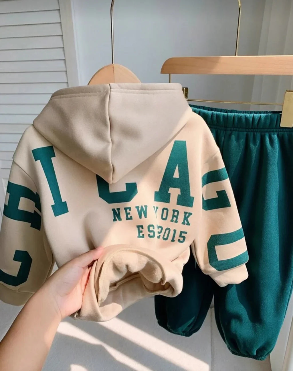 New York Printed Kids Winter Suit (Each)