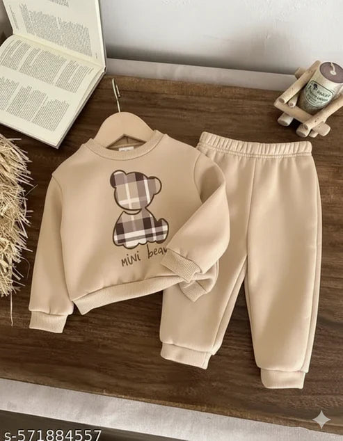 Mini Bear Printed Kids Winter Suit (Each)